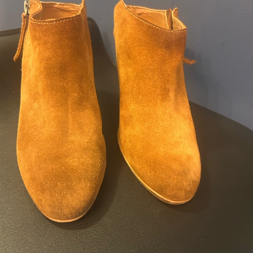 Suede Mule Booties - image 2
